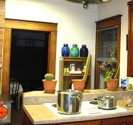 I love my cozy kitchen...